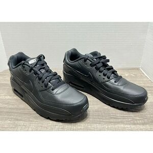 Nike Air Max 90 Triple Black Sneakers Youth 6.5Y Women's 8 CD 6864-001